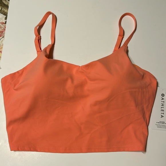 Athleta Other - Athleta V-neck crop sports bra size XL New NWT